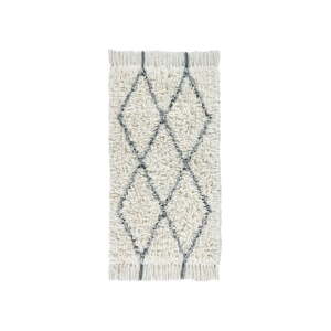 Krem periv/ručno rađen vunen tepih 80x140 cm Berber Soul – Lorena Canals