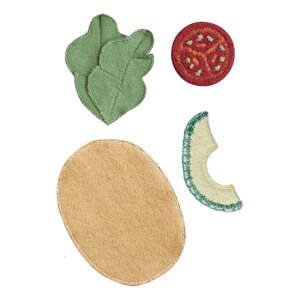 Set dječje hrane za igru Veggie Taco – Lorena Canals