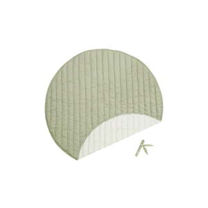 Zelena/krem dječja podloga za igru Bamboo Leaf – Lorena Canals