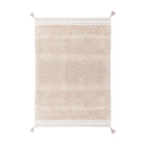 Svijetlo ružičasti periv/ručno rađen pamučan tepih 90x130 cm Bloom Rose – Lorena Canals