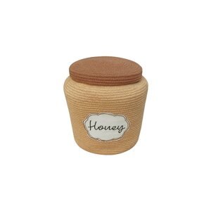 Svjetlo smeđa tekstilna dječja kutija za pohranu ø 28x27 cm Honey Pot – Lorena Canals