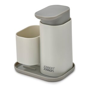 Sivi dozator sapuna Duo – Joseph Joseph
