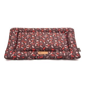 Smeđi putni krevetić za pse 60x90 cm Outdoor Chill Pad Mocha L – P.L.A.Y.