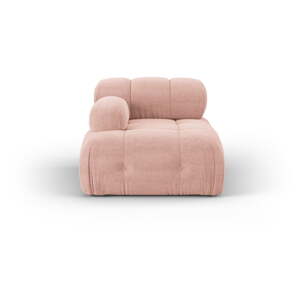 Svijetlo ružičasta modularna sjedeća garnitura Ferento – Cosmopolitan Design