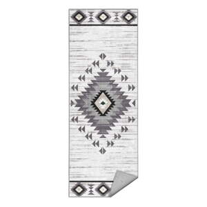 Svijetlo siva perivia staza 80x200 cm Ethnic Geo – Mila Home