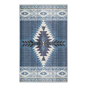Plavi perivi tepih 160x230 cm Ethnic Geo – Mila Home
