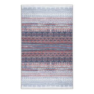Ljubičasti/sivi perivi tepih 120x180 cm Vintage Stripe – Mila Home