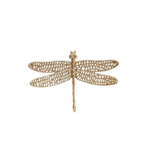 Metalni zidni ukras 36x24 cm Dragonfly – Light & Living