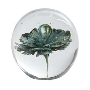 Stakleni uteg za papir (visina 8 cm) Flower – Light & Living