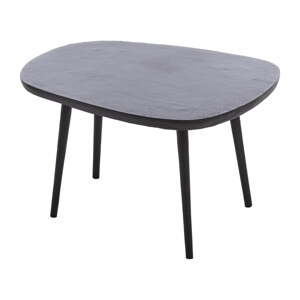 Crni metalni stolić za kavu 53x64 cm Puno – Light & Living