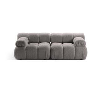 Svijetlo siva sofa od bouclé tkanine 188 cm Bellis – Micadoni Home