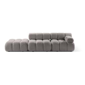Svijetlo siva sofa od bouclé tkanine 288 cm Bellis – Micadoni