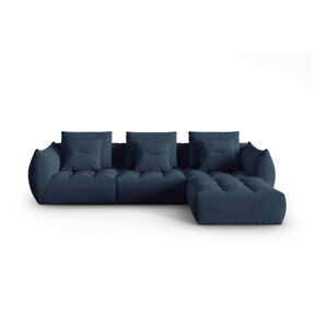 Tamno plava kutna garnitura (promjenjiva) Bloom – Micadoni Home