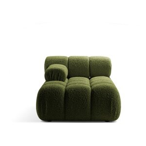 Zelena modularna sjedeća garnitura od bouclé tkanine (s lijevim kutom) Bellis – Micadoni Home