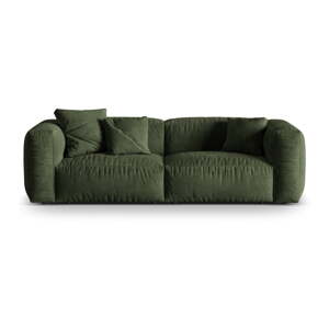 Zelena baršunasti sofa 240 cm Martina – Micadoni