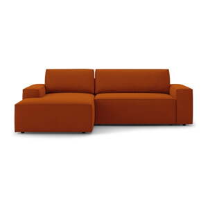 Ciglasta sklopiva kutna garnitura (s lijevim kutom) Jodie – Micadoni Home