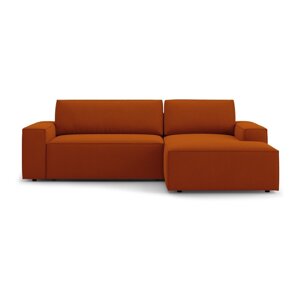 Ciglasta sklopiva kutna garnitura (s desnim kutom) Jodie – Micadoni Home
