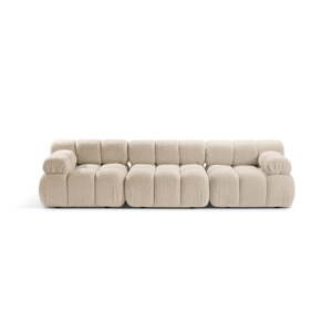 Bež sofa od bouclé tkanine 282 cm Bellis – Micadoni Home