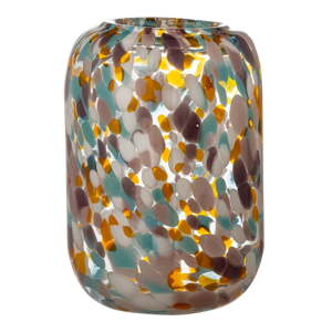 Staklena ručno izrađena vaza (visina 18 cm) Vidia – Bloomingville