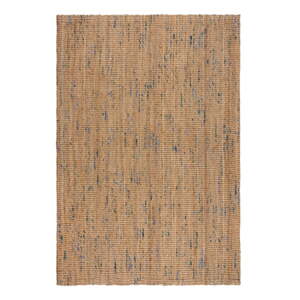 Plavi/u prirodnoj boji ručno rađen juten tepih 200x290 cm Jute Boucle Blue – Flair Rugs