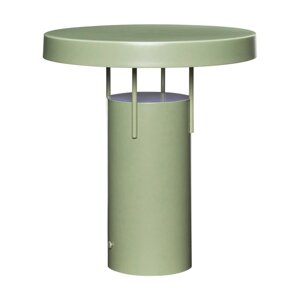 Zelena LED stolna lampa s mogućnosti zatamnjivanja s metalnim sjenilom (visina 28 cm) BringMe – Hübsch