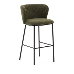 Zelena barska stolica (visine sjedala 75 cm) Ciselia – Kave Home