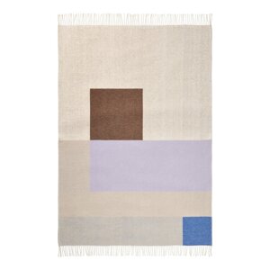 Deka u boji lavande/bež 125x190 cm Brick – Mette Ditmer Denmark