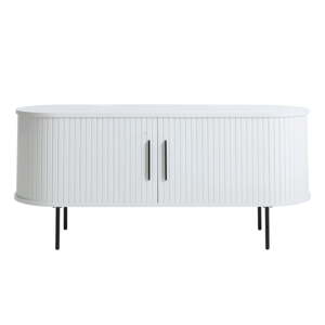 Bijela TV komoda 120x56x40 cm Nola – Unique Furniture