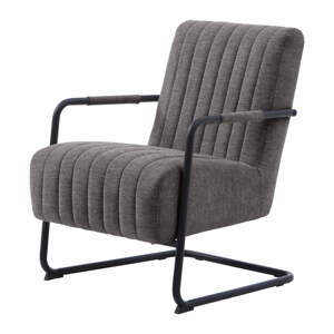 Tamno siva fotelja Trout – Unique Furniture
