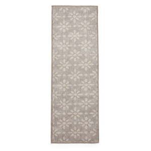 Svijetlo siva periva staza 61x170 cm Coral Light Grey – Think Rugs