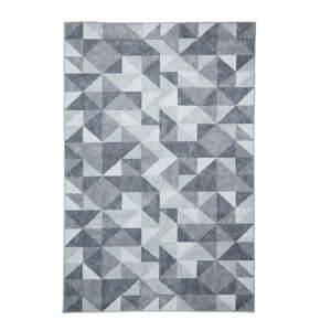 Sivi periv tepih 152x230 cm Coral Grey – Think Rugs