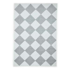 Bijeli/svijetlo sivi periv tepih 120x170 cm Lyna Cream&Grey – Think Rugs