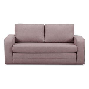Svijetlo ružičasta sklopiva sofa 160 cm Come – Bobochic Paris