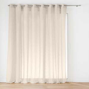 Prozirna zavjesa u prirodnoj boji 300x240 cm Carlin – douceur d'intérieur