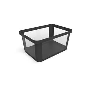 Crna plastična kutija za pohranu 55,5x39x26,5 cm Albris – Rotho