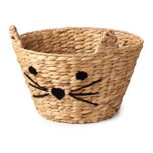 Dječja kutija za pohranu od vodenog zumbula u prirodnoj boji ø 35x26 cm Cat – Compactor