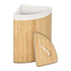 Bambusova košara za rublje u prirodnoj boji 40 l Bamboo – Compactor