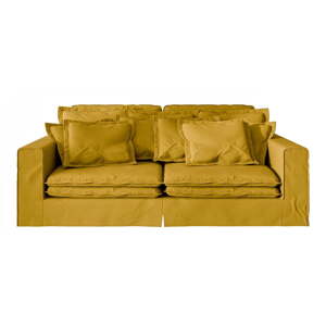 Žuta  sofa 236 cm Nora – Ropez