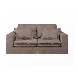 Smeđa sofa 196 cm Nora – Ropez