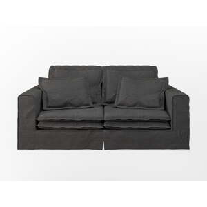 Crna sofa 196 cm Nora – Ropez