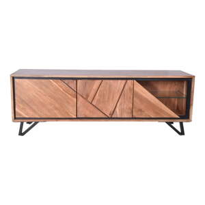 TV komoda od masivnog bagrema u prirodnoj boji 150x51x40 cm Ambala – Interia Home & Living