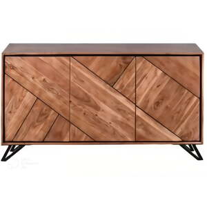Komoda od masivnog bagrema u prirodnoj boji 180x86x40 cm Ambala – Interia Home & Living