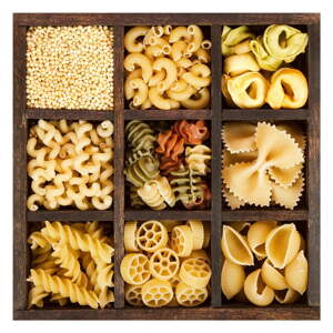 Staklena slika 30x30 cm Pasta Box – Styler