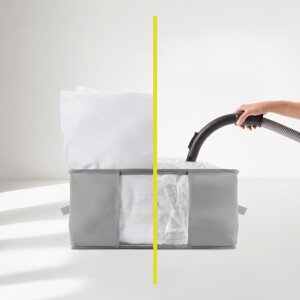 Vakuumska plastična kutija za pohranu odjeće 40x40x25 cm – Homéa