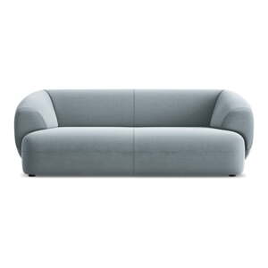 Svijetlo plava baršunasti sofa 212 cm Moana – Makamii