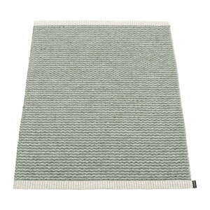 Svijetlo zeleni unutarnji i vanjski tepih 60x85 cm Mono Sage Army – Pappelina