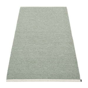 Svijetlo zeleni unutarnji i vanjski tepih 85x160 cm Mono Sage Army – Pappelina