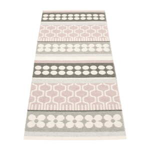 Svijetlo ružičasta/siva unutarnja i vanjska staza 70x180 cm Asta Pale Rose – Pappelina