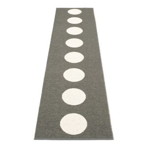 Tamno siva unutarnja i vanjska staza 70x300 cm Vera Charcoal – Pappelina