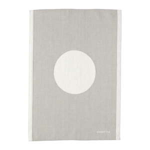 Kuhinjska krpa od mješavine lana 46x66 cm Vera Warm Grey – Pappelina